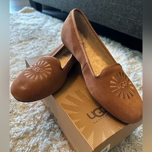 UGG Alloway Tan Flats